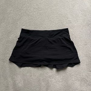Lululemon Tennis Run Pace Rival Mid-Rise Skirt Size 10